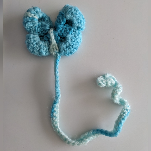 📓NEW Bookmark Butterfly HAND CRAFTED Crochet Handmade - Picture 8 of 8